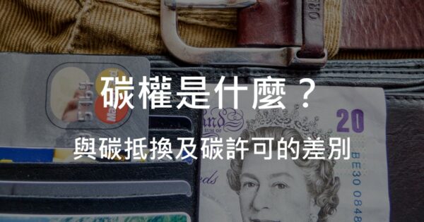 碳權是甚麼？與碳抵換及碳排許可權的差別