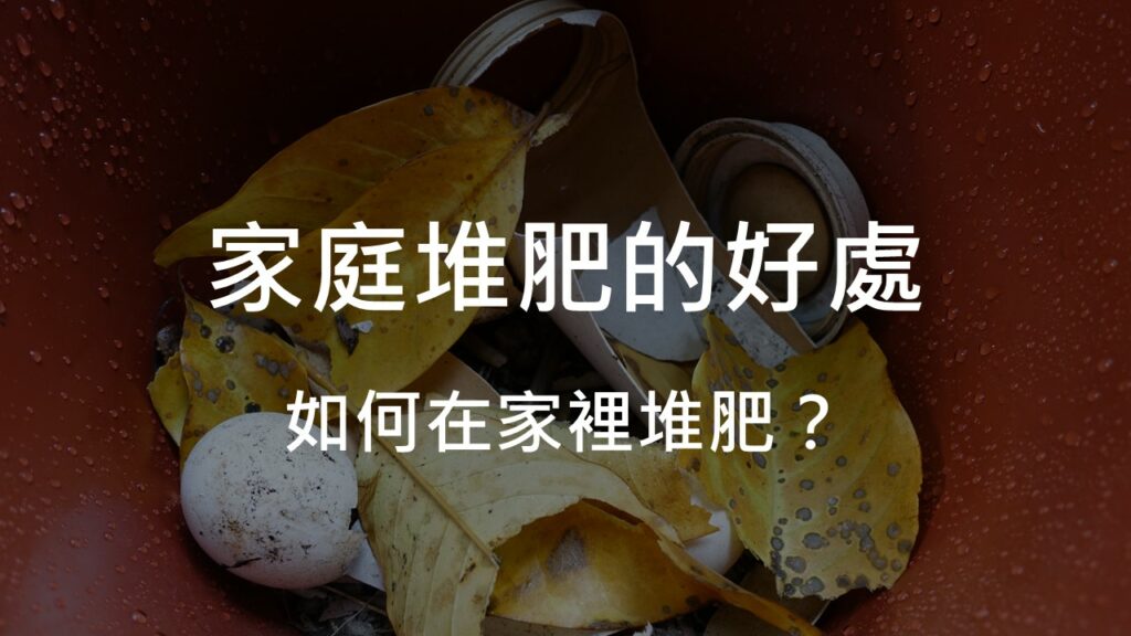家庭堆肥的好處 如何在家做堆肥