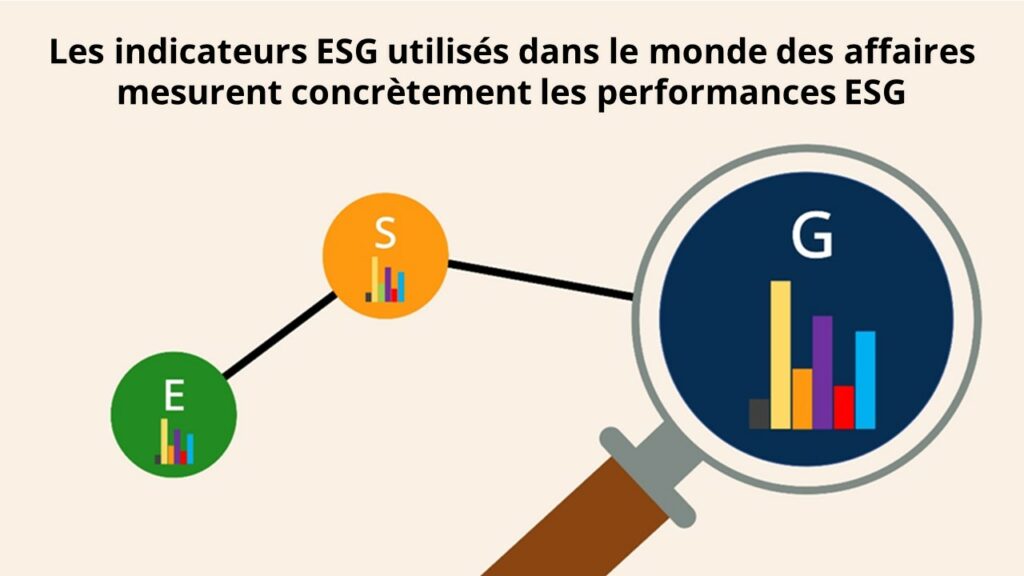 Les indicateurs ESG utilisés dans le monde des affaires mesurent concrètement les performances ESG