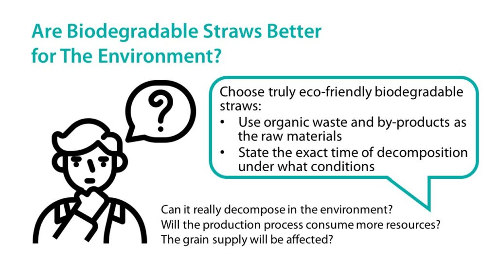 5 Benefits of Using Biodegradable Drinking Straws