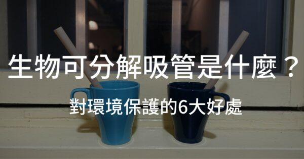 生物可分解吸管對環境保護的6大好處